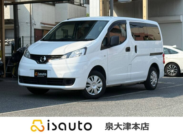 日産　バネットバン　1.6チェアキャブ車いす1名 3列有